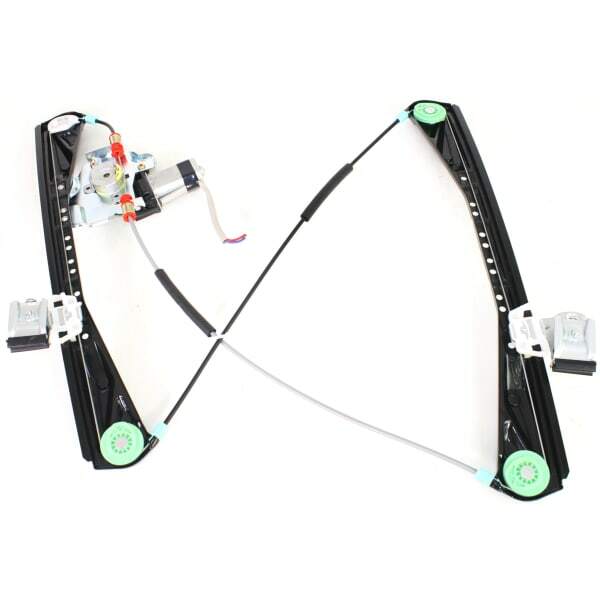 Front, Passenger Side Power Window Regulator, With Motor For 00-02 LS