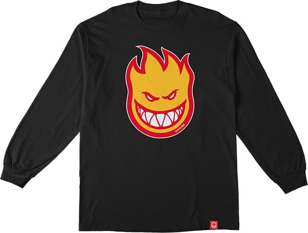 Spitfire Bighead Fill LS XLarge BLK/Gold/RED