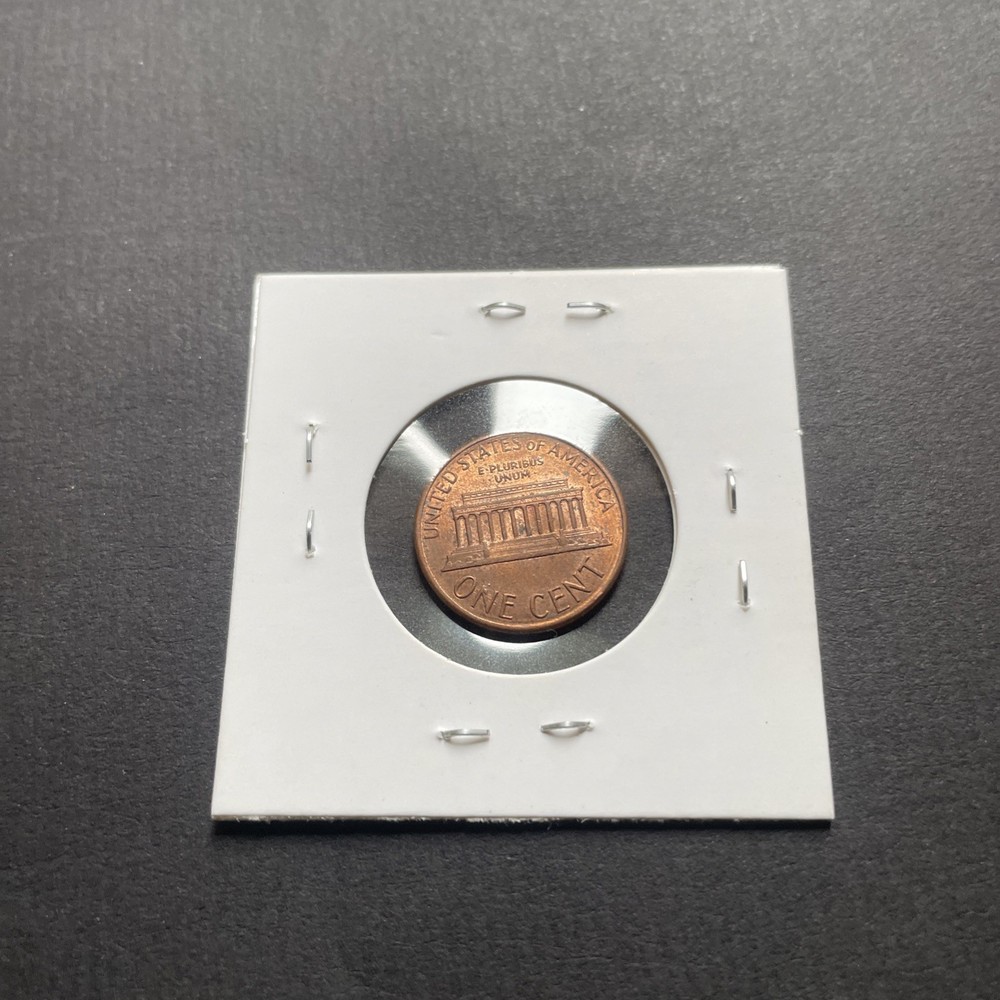 1986 Lincoln Cent Die Crack Error On Reverse