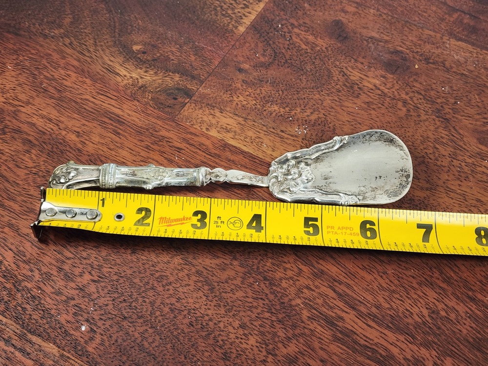Antique German 800 Silver Spatula 25 Grams
