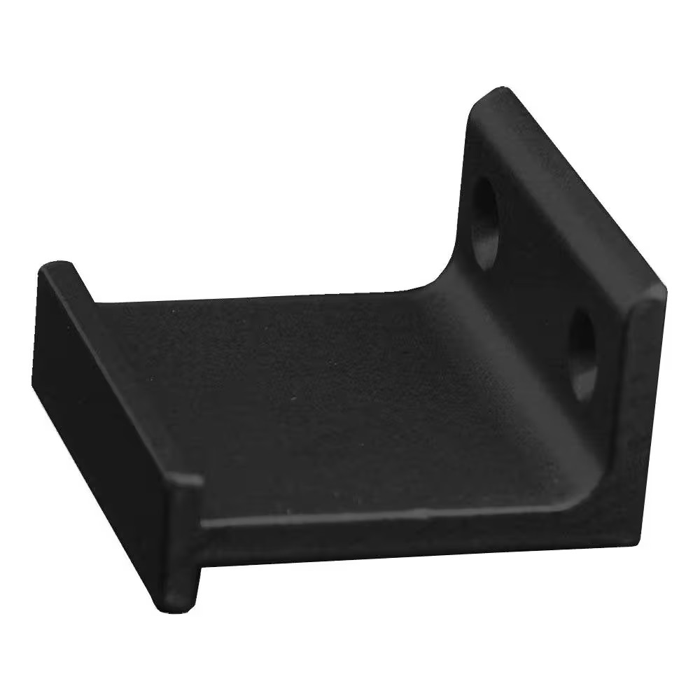 Black Horizontal Roller Bracket