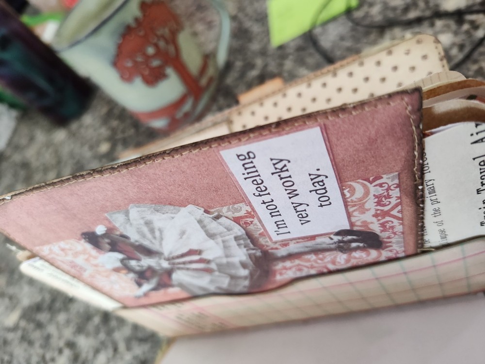 Handcrafted Vintage Journal, Planner, Diary, Sketchbook