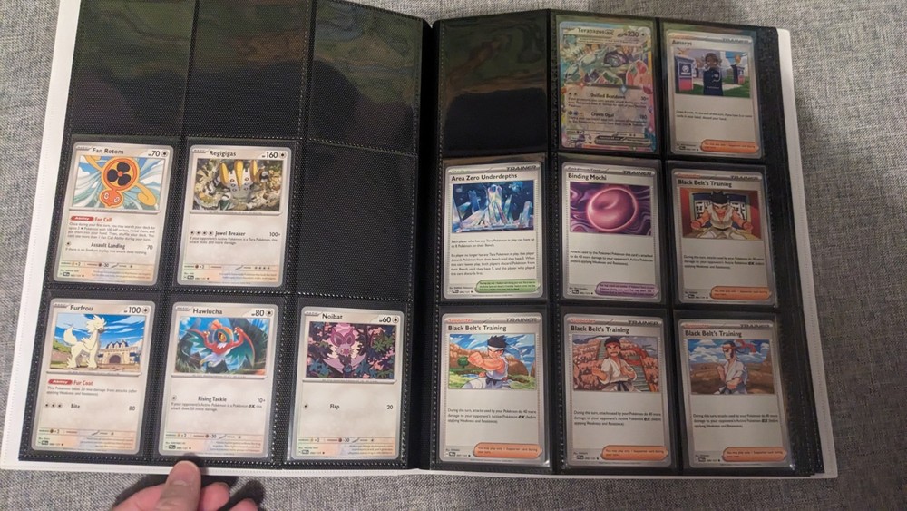 Pokémon TCG Prismatic Evolutions Partial Set Near Mint and Binder
