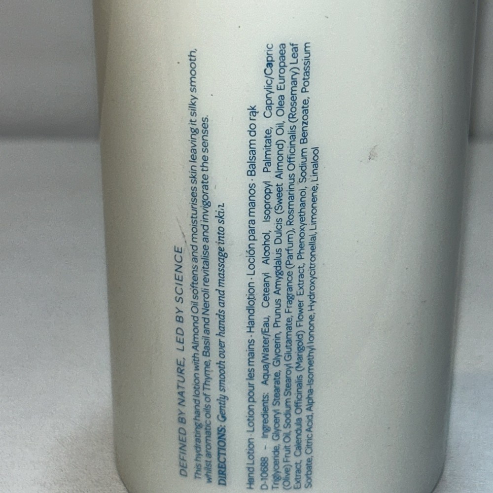 New Elemis Revitalize Me Hand Lotion 10 Fl Oz Broken Pump