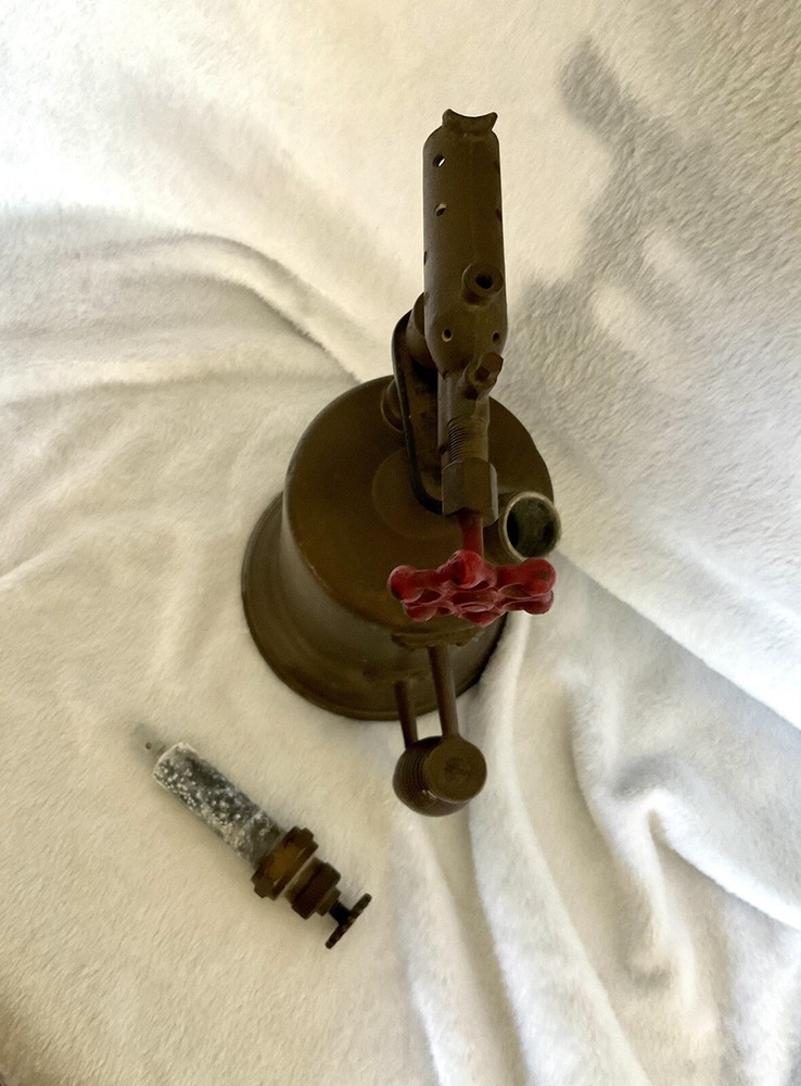 vintage blow torch brass