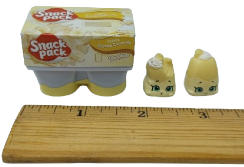 Play Food Miniature Vanilla Pudding Snack Pack