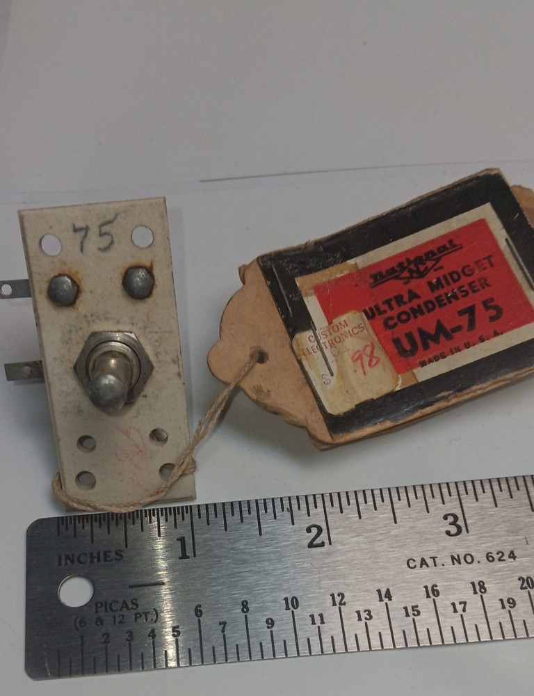 National variable capacitor condenser  UM-75