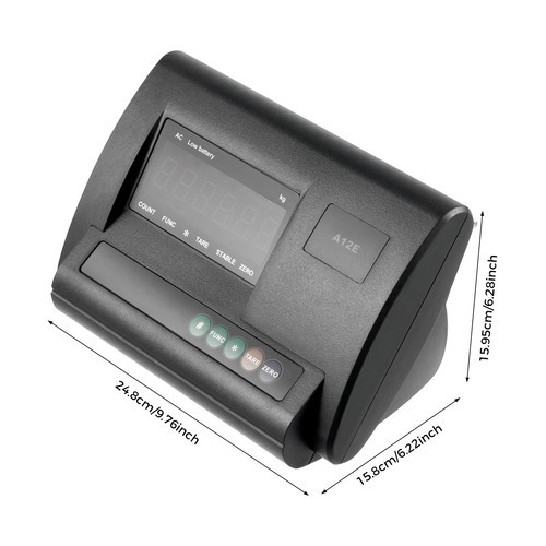 2.5 Ton/5000lbs Weigh Indicator Precision Platform Scale Cattle Hogs Load Cell