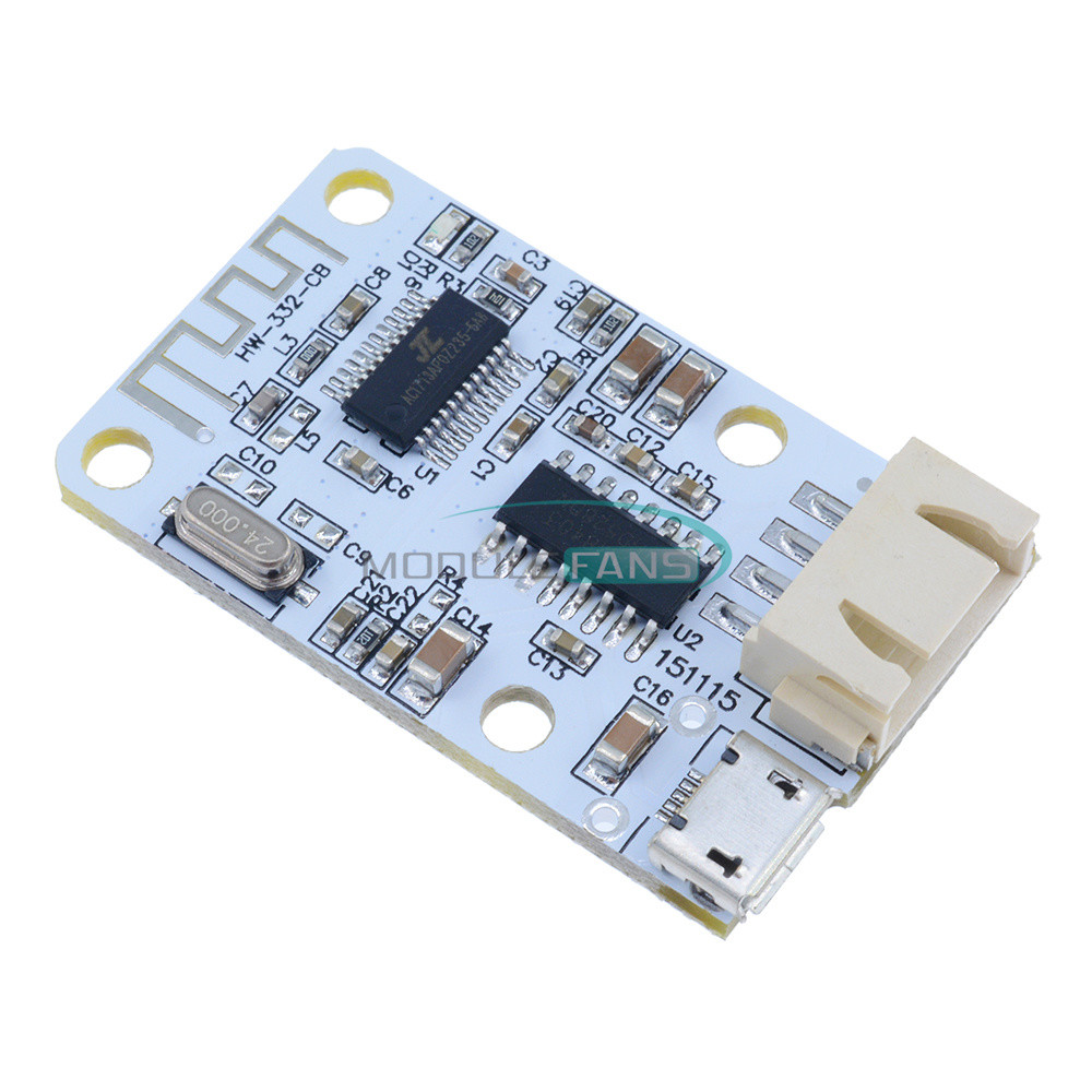Bluetooth Audio Receiver Digital Power Amplifier Board Module 3W+3W DC5V