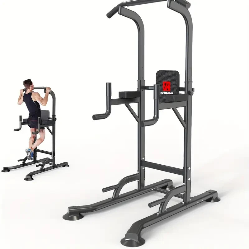 Power Tower Pull Up Bar Dip Station Multi-Function Home Gym Assistive Trainer