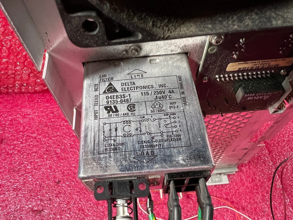 Agilent HP 1670D Deep Memory Logic Analyzer ''Back Panel''