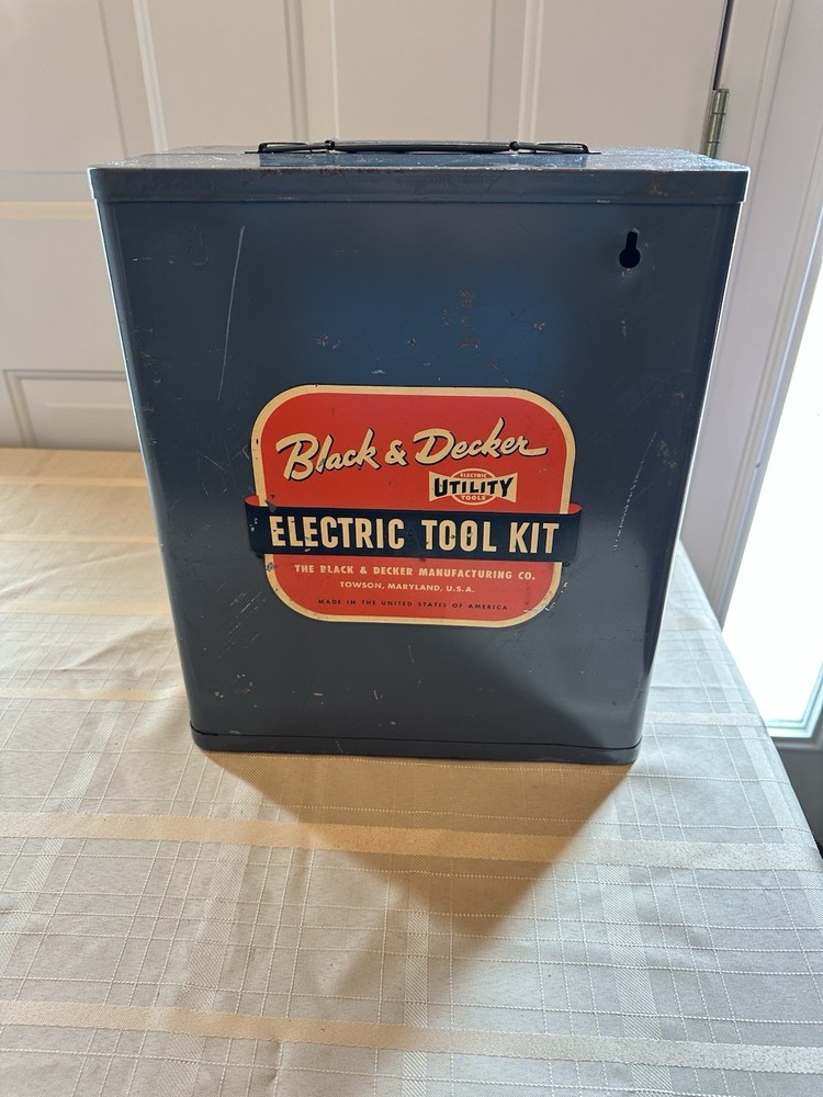Black & Decker Empty Electrical Tool Kit Case