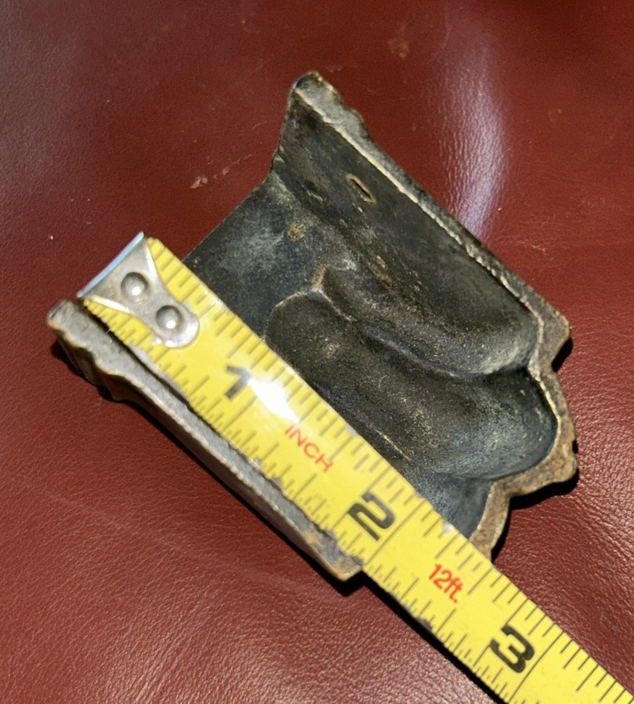 3 Vintage Brass Table Claw Feet
