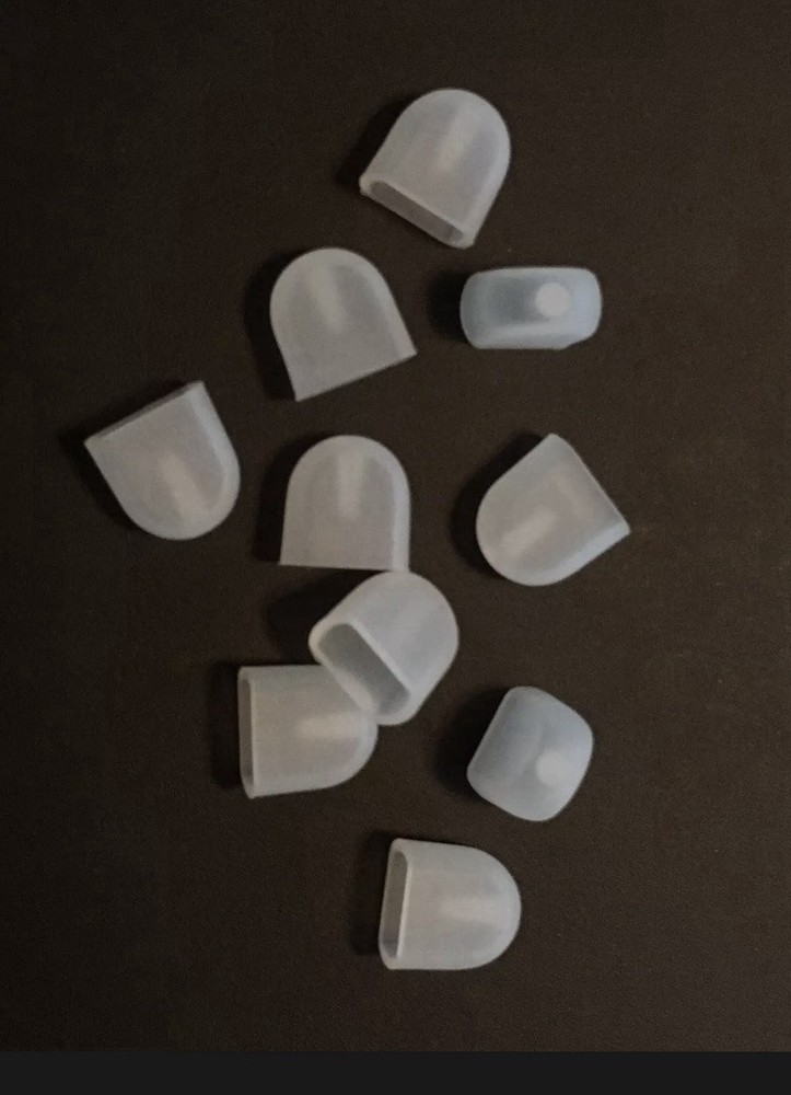 *15 Piece Lot* Disposable Silicone Flat Tip Plug Caps