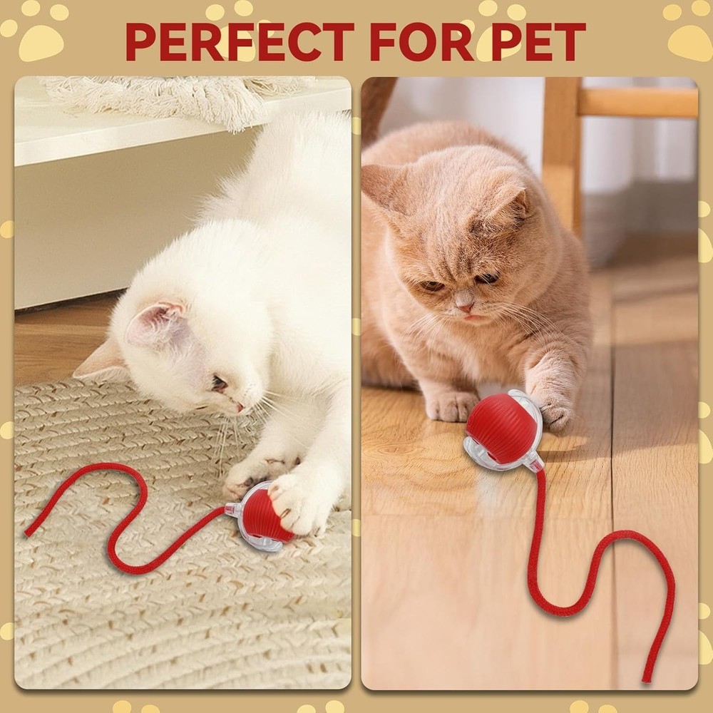 Rechargeable Interactive Electric Moving Toy for Self Play & Stimulation