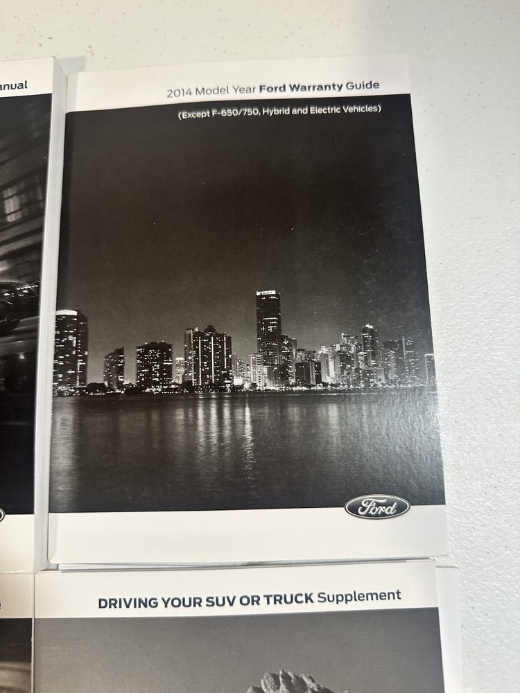 2014 Ford Police Interceptor Owner's Manual Set