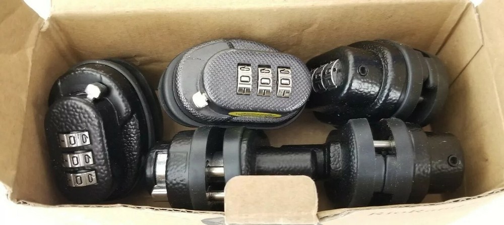 2 Master Lock 94DSPT 3-digit Combination Gun Locks