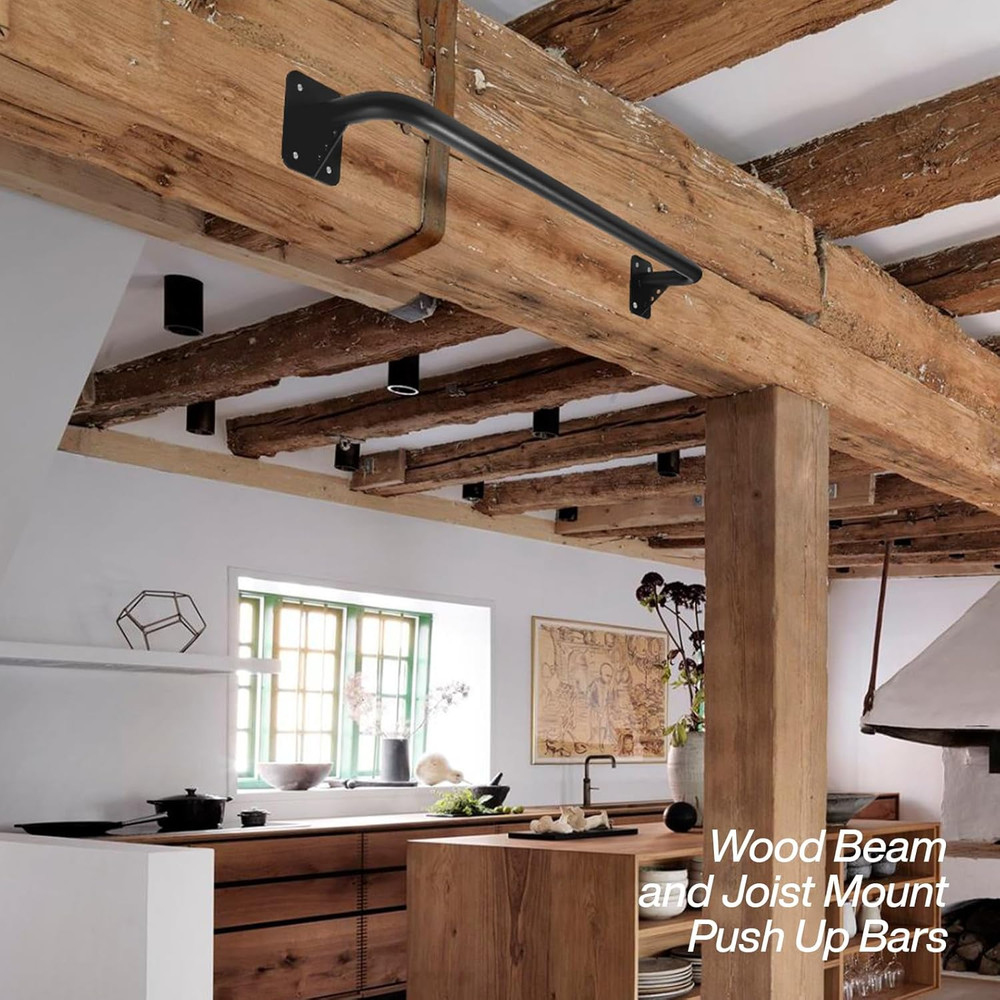 Wall Mounted Doorway Pull up Bar, Heavy Duty Strength Training Pull-Up Bars for