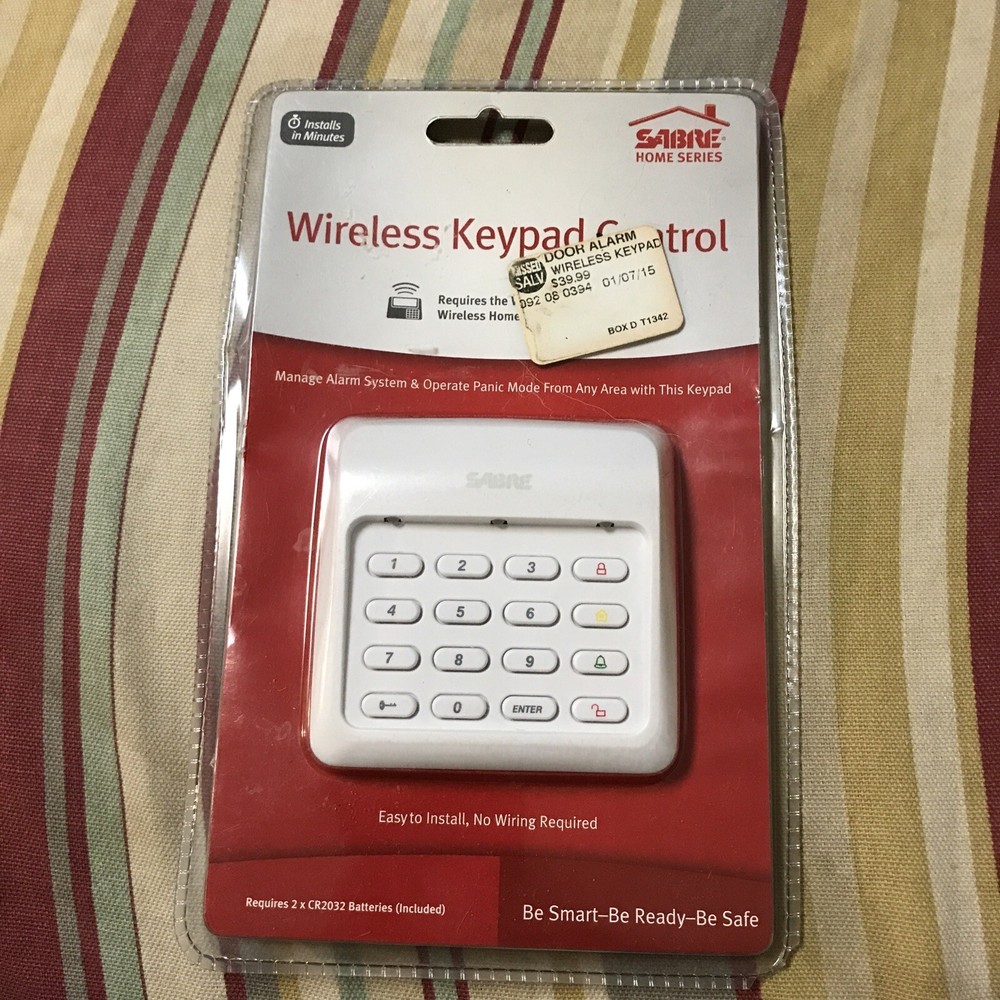 Sabre Wireless Keypad Control WP-WKC Brand New