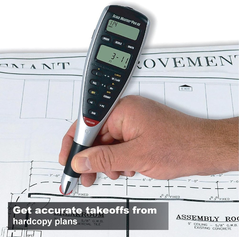 Scale Master Pro XE Digital Plan Measure - Imperial/Metric
