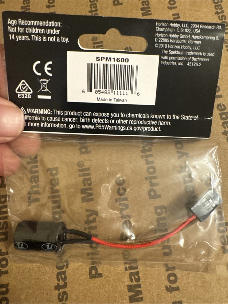 SPM1600 Spektrum RC Voltage Protector Glitch