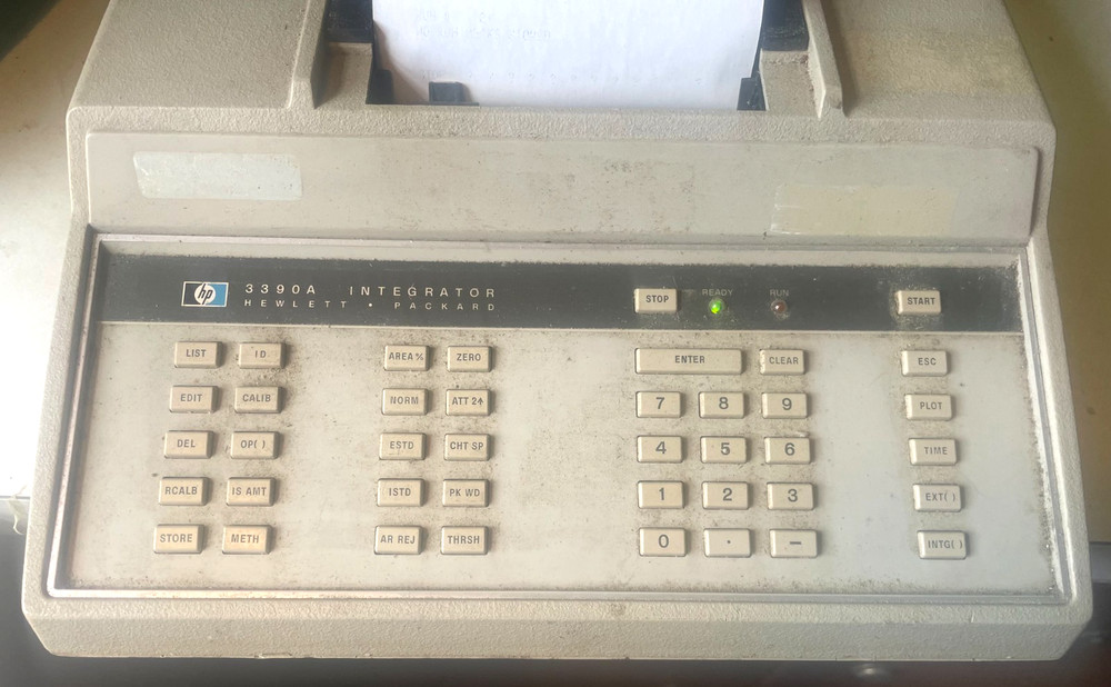 HP/Hewlett Packard 3390A Chromatography Integrator, Chromatograph