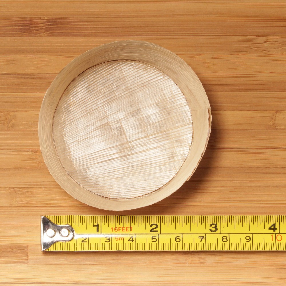 BambooMN Bamboo Leaf Round Tubs - Multiple Sizes & Quantities Available