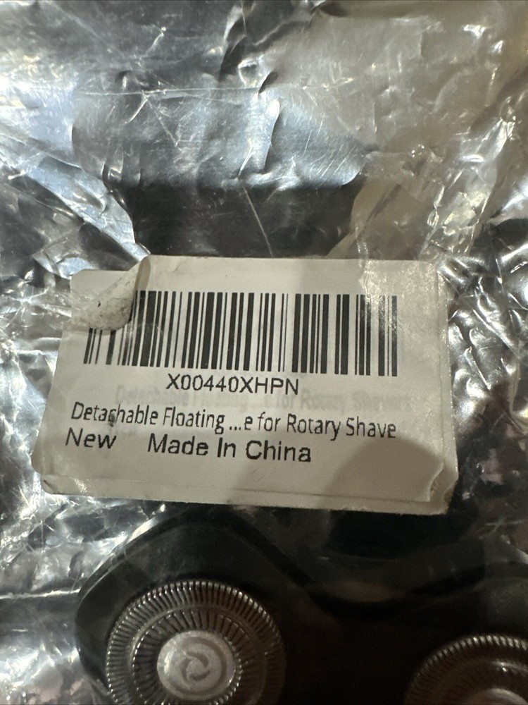 Rotary Shaver Replacement - Sharp and Fresh Flexible. Detachable Floating Blade
