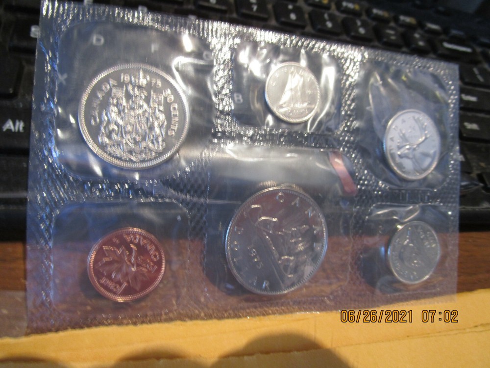 1975 Canadien Proof Set +++++ (6)