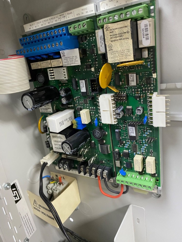 GE EST 7200004-03 FIRE ALARM CONTROL PANEL