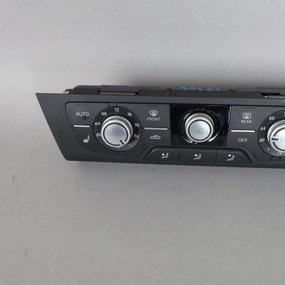 2013-2014 Audi A6 A7 Climate Temperature Control Panel 4G0820043AH OEM