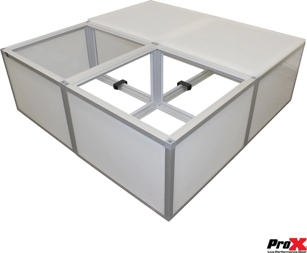 LUMO STAGE 24" Acrylic Platform Stage Section Riser 2' x 2'