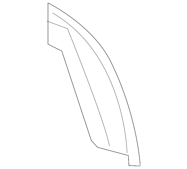 Genuine GM Passenger Side Body Side Outer Panel Rear Lower Extension 20869981