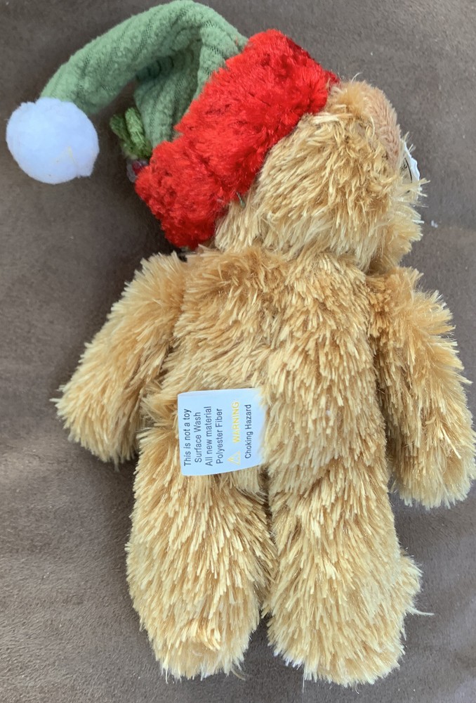 BEAR SENTIMENTS “CHEWY” 6” PLUSH HOLIDAY BEAR SUPER CUTE!!