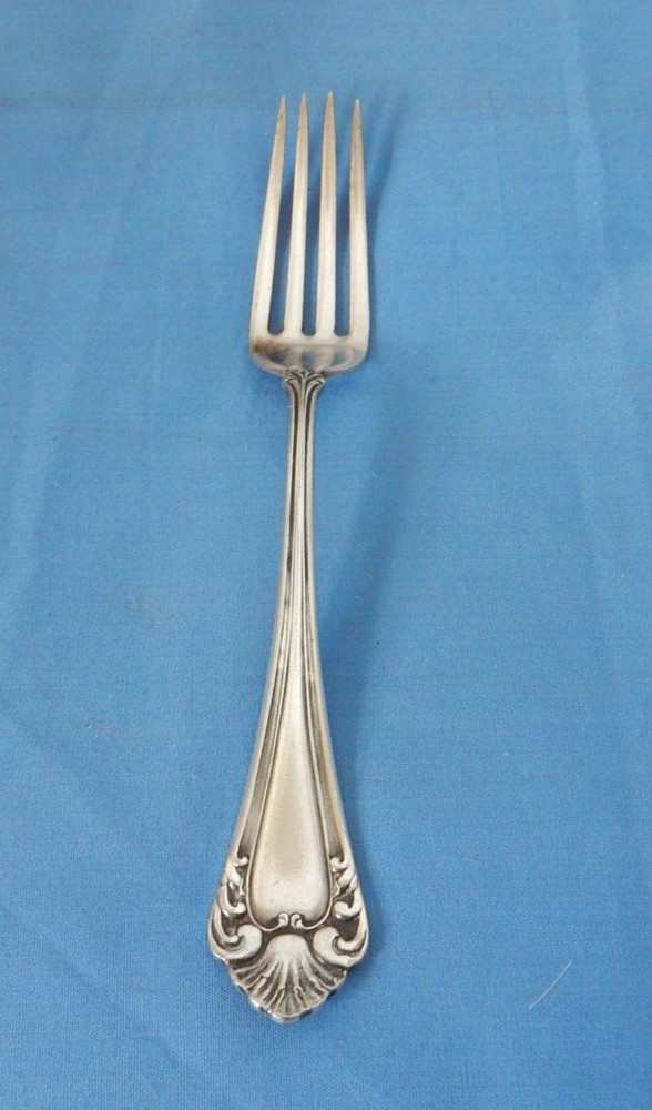 C Rogers International Silver Silverplate 1900 Eucla  7" Fork  HTF