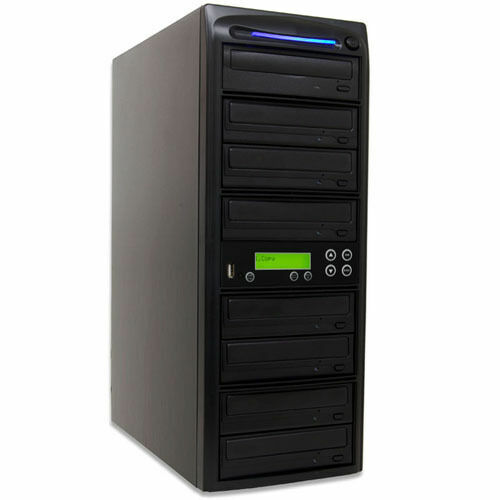 Produplicator USB Drive to 7 Blu ray Duplicator: Convert Flash to CD DVD or BD
