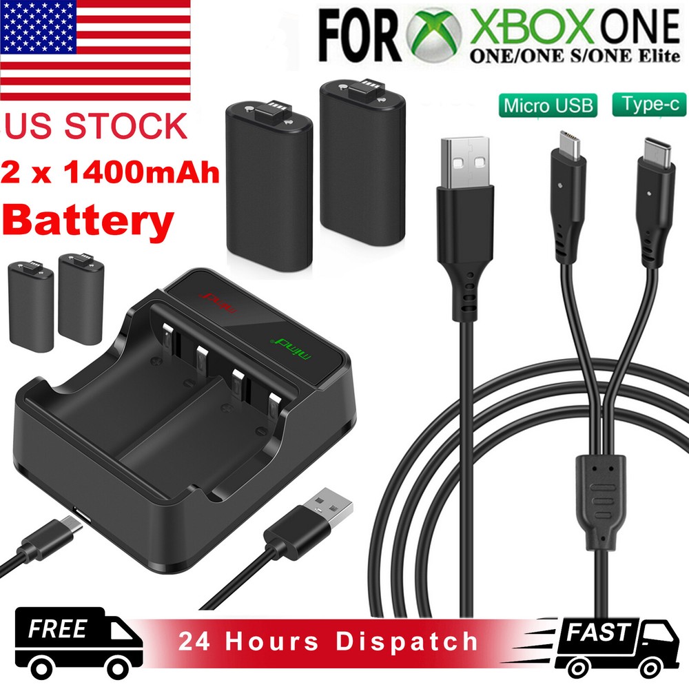 For Xbox One Xbox Series S X Controller Rechargeable Battery Pack Charging Dock