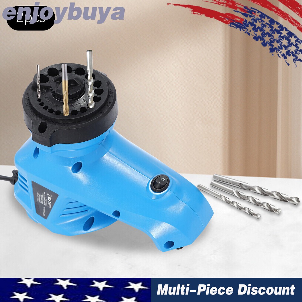 Drill Bit Sharpener for Twist Bits, Drill Bit Sharpener With High Speed