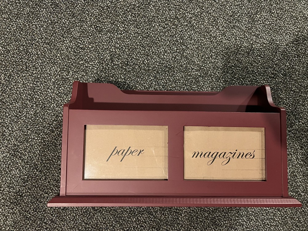 Magazine/Mail Desk holder