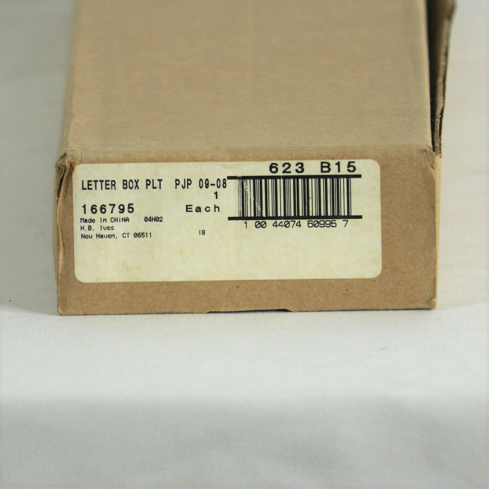 IVES 623 B15 Letter Box Plate