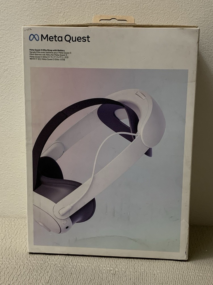 Meta Quest 3 Elite Strap w/Battery Preowned In Box