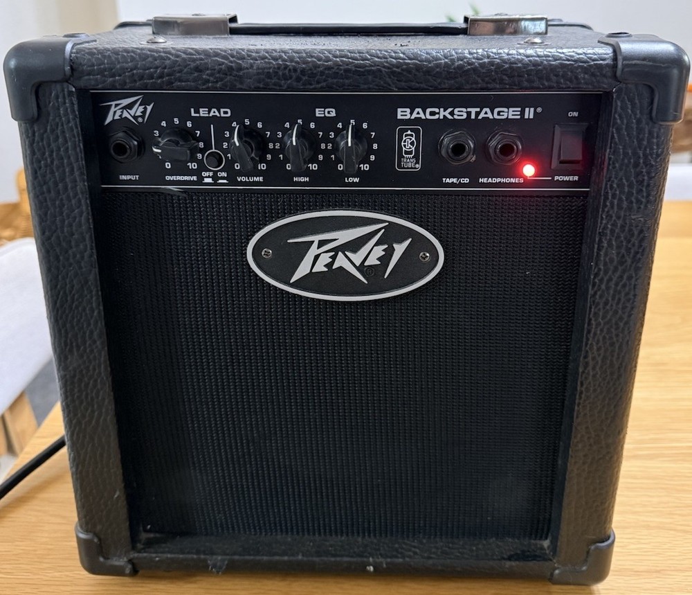 Peavey Backstage II Practice Guitar Amplifier - Black - Tested Working