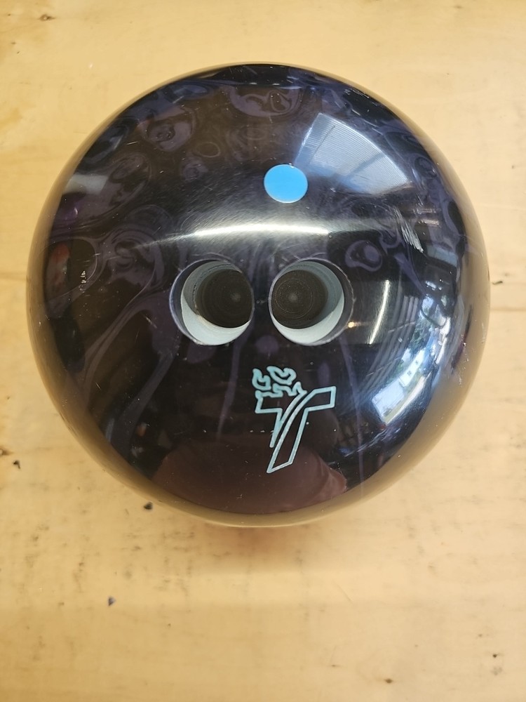 Track PROOF SOLID Bowling Ball 15 Lb Pound Drilled