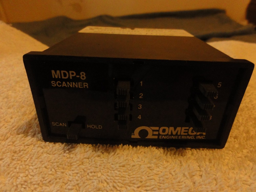 Vintage Omega Engineering MDP-8 Scanner