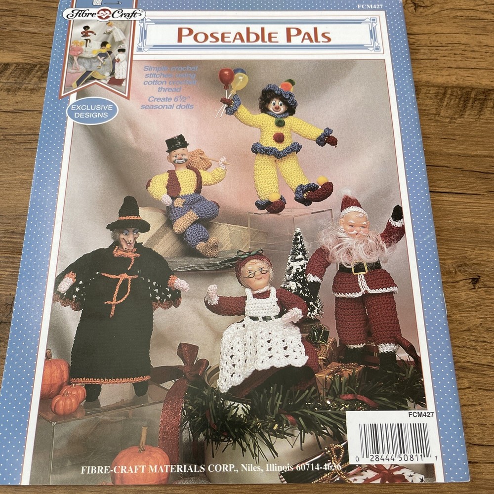 Crocheted Poseable Pals Patterns O288