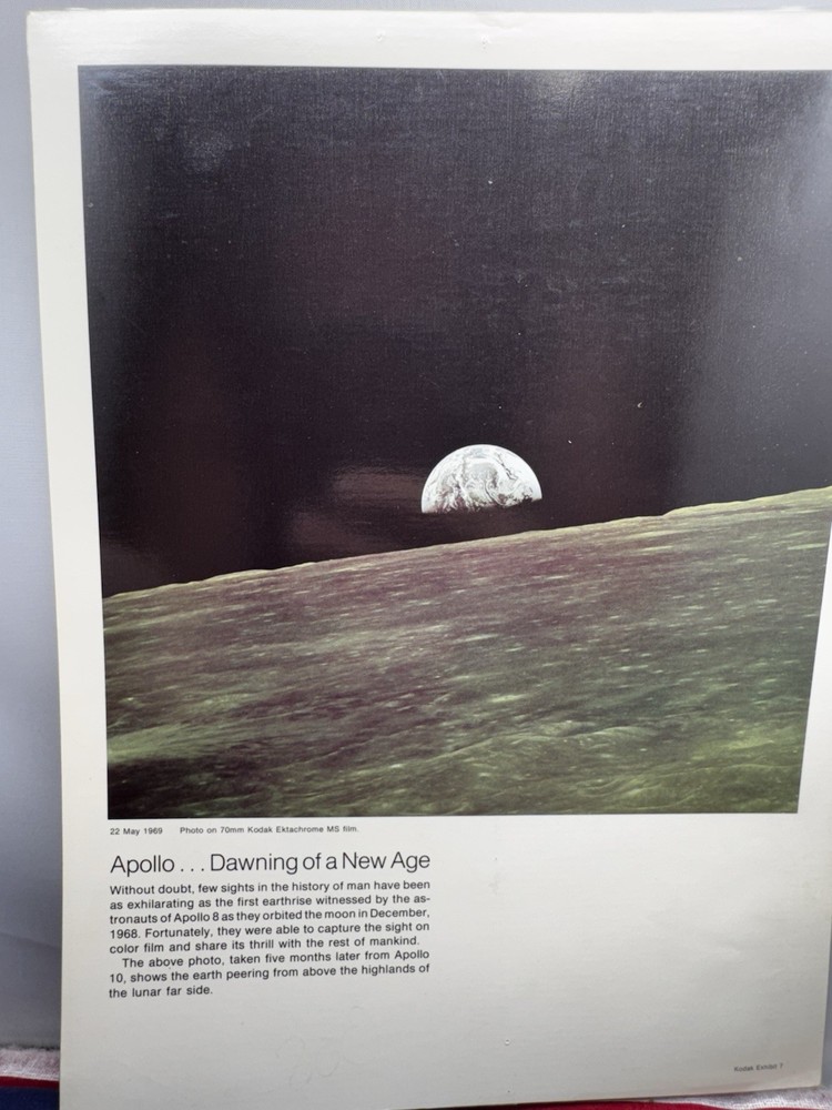 NASA Kodak Space Program Numbered Photographs Assorted Lot
