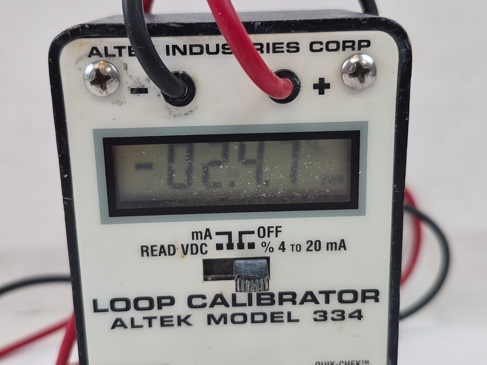 Altek Model 334 Loop Calibrator Tested Works