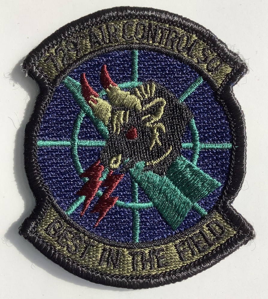 Air Force USAF Patch 729th Air Control Squadron Hill AFB Utah