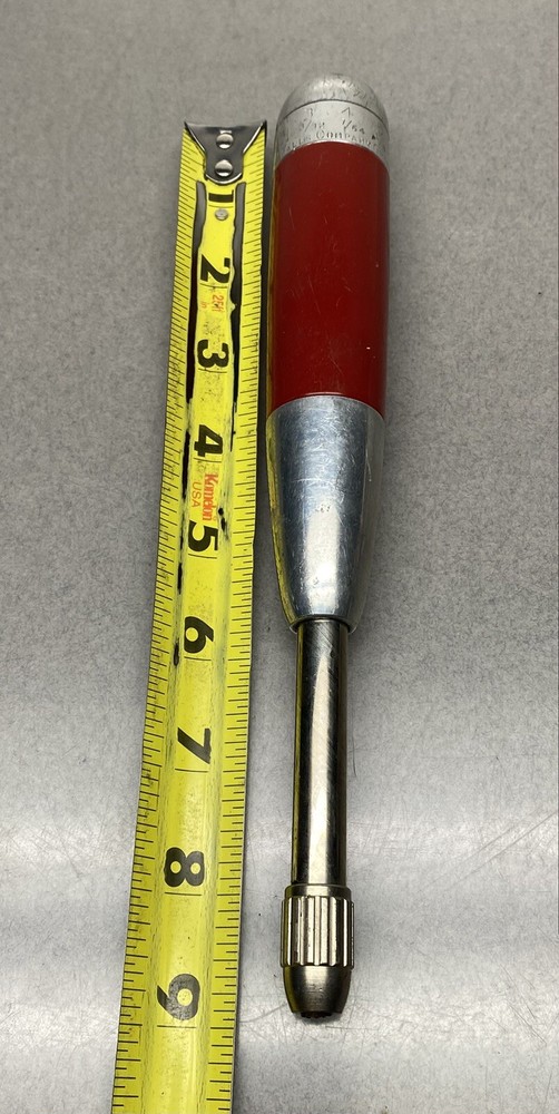 Vintage Millers Falls No. 100 Automatic Push Drill Screwdriver Untested