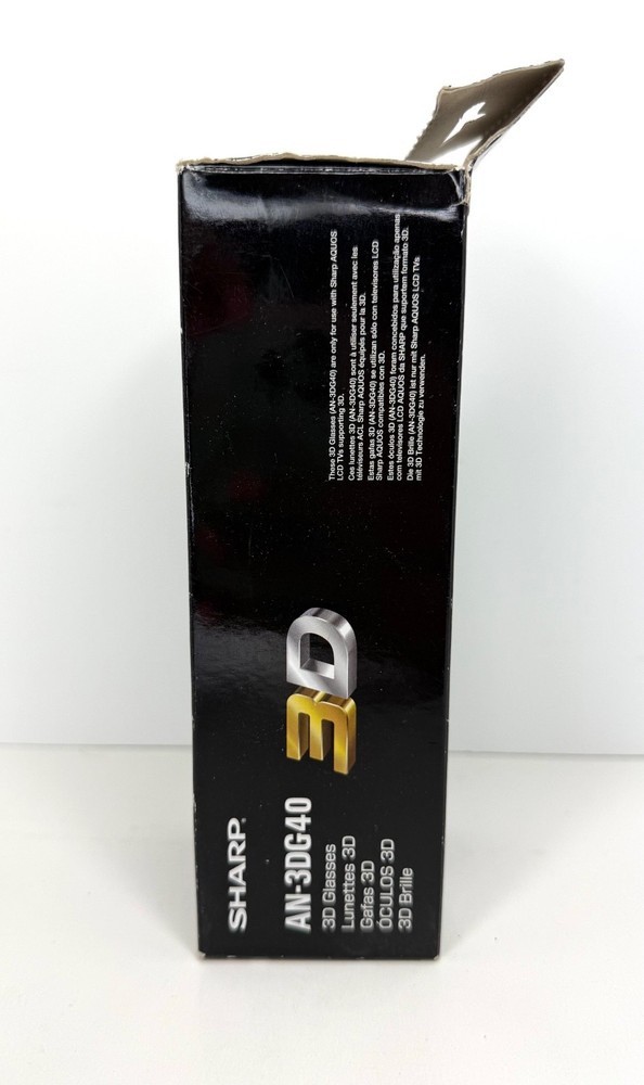 Sharp 3D Glasses, AN-3DG40 for Sharp AQUOS LCD TV